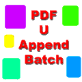 PDF U Append Batch screenshot